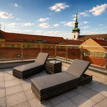 Apartia Luxury 2 Terraces & Old Town Center Brno